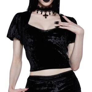 Widow- Time Stands Still Velvet Top